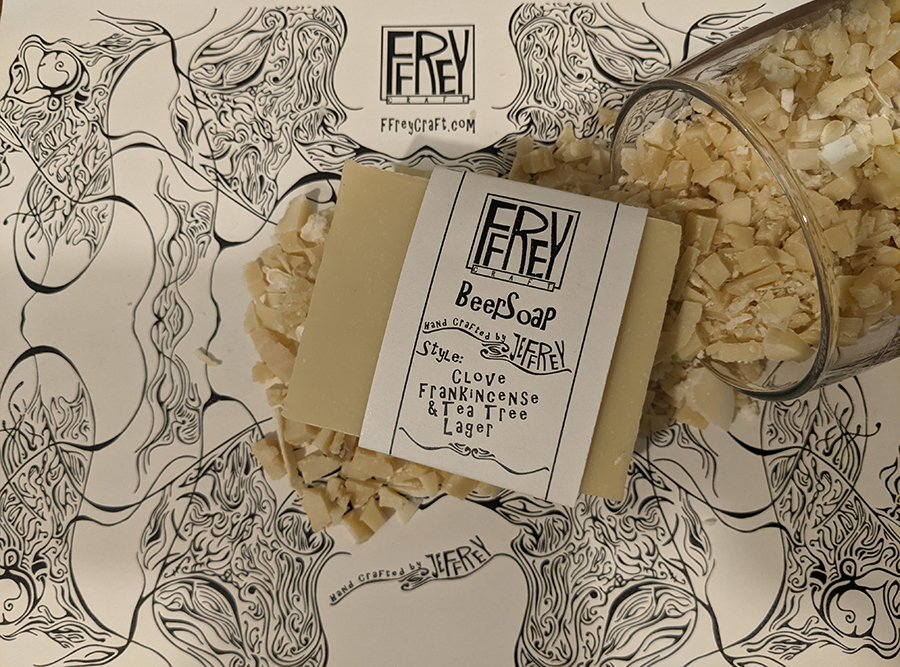 Beersoap - Clove, Frankincense & Cinnamon Lager Bar