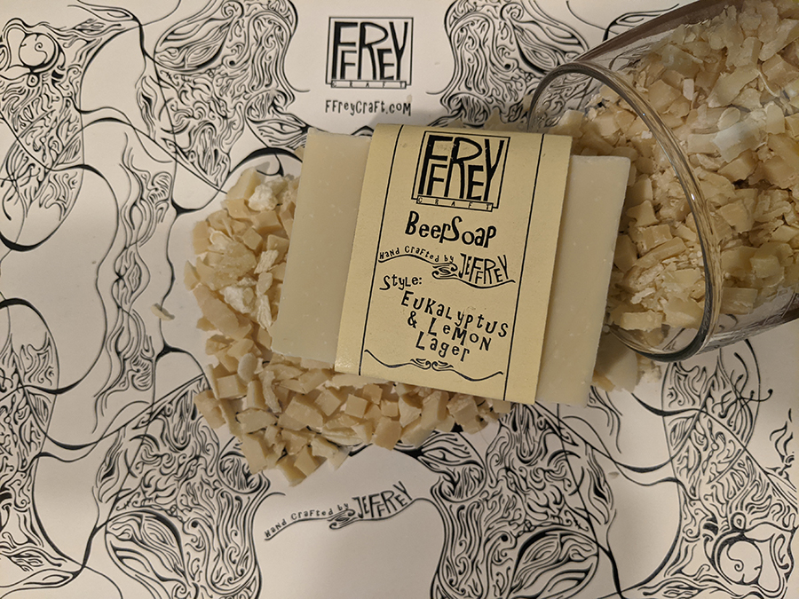 Beersoap - Eukalyptus & Lemon Lager Bar